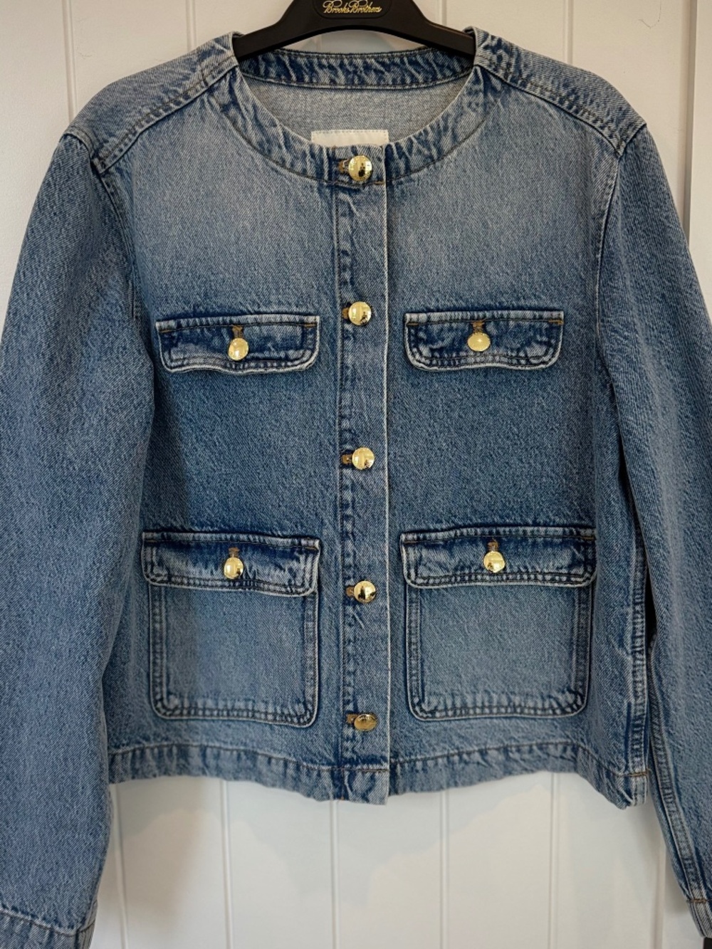 H&M DENIM LADY JACKET, SZ SMALL